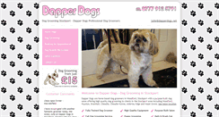 Desktop Screenshot of dapperdogs.net